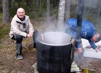 Åke vid korven
